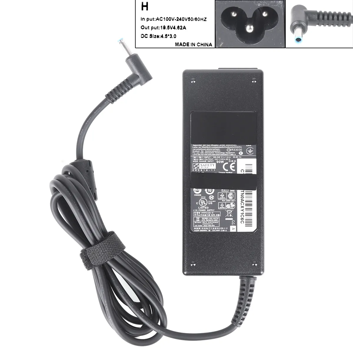 Picture of HP 19.5V 4.62A Φ4.5*3.0mm 90w( Quality : A+ ) 